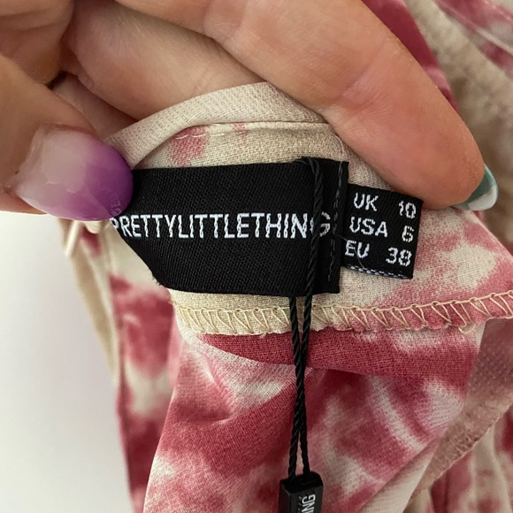 Pretty Little Thing Ruched Skirt & Corset Top SET - Picture 4 of 6